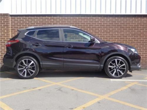 Новый Nissan Qashqai J11 (2014-2015) - Цвет темно-фиолетовый - Фото 1