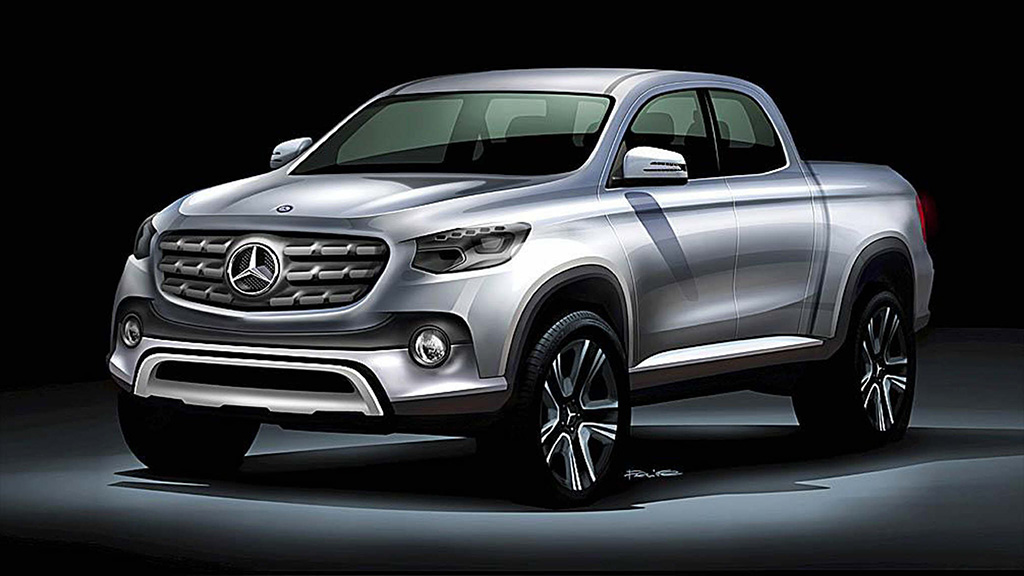 Mercedes-Benz заимствует платформу Nissan для пикапа