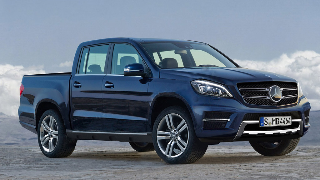 Пикап Nissan-Mercedes попался фотошпионам
